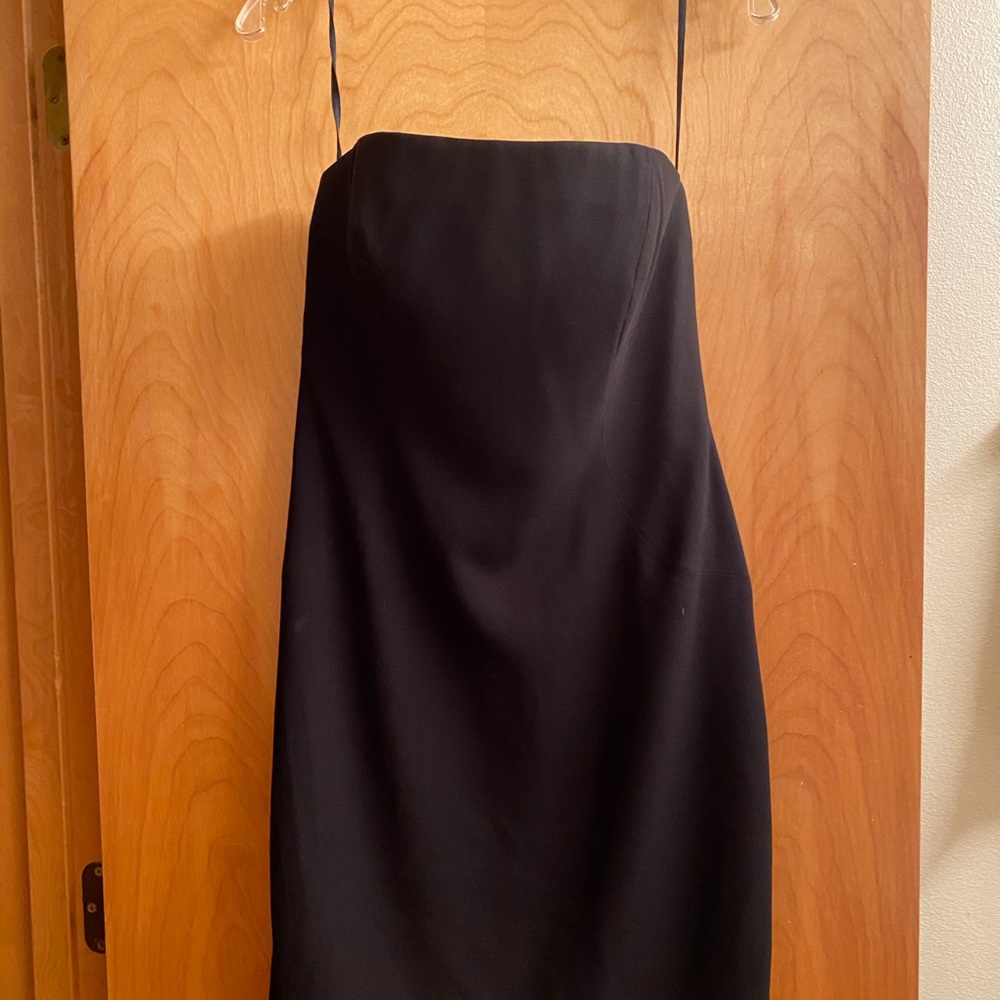 Strapless Black Dress